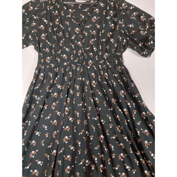Madewell Challis Sophia Mini Dress in Woodland Floral Sz L - Picture 8 of 15